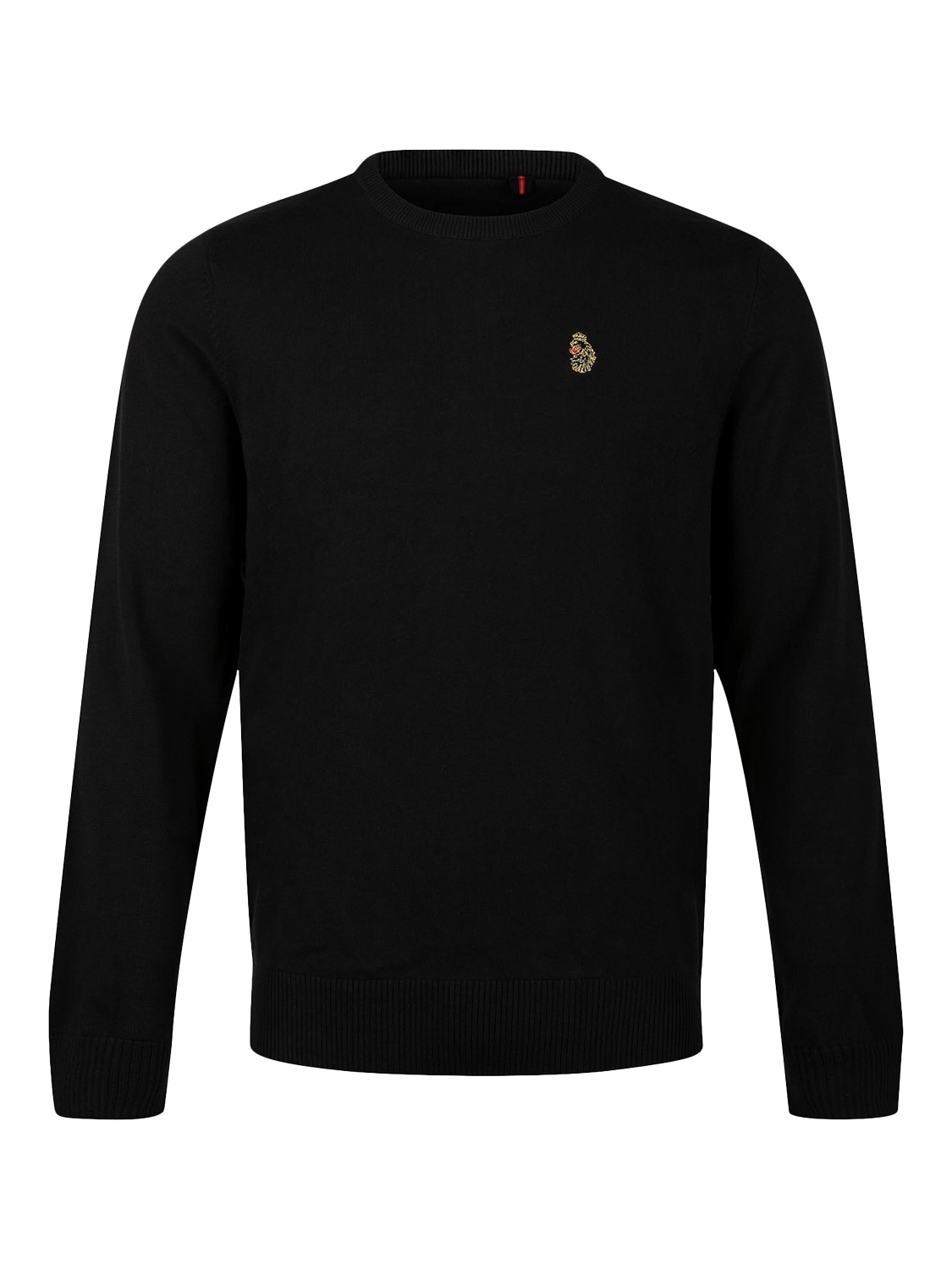 Product image 4 of 6, which shows LUKE 1977 Gerard 3 Knitted Jumper, Black, S