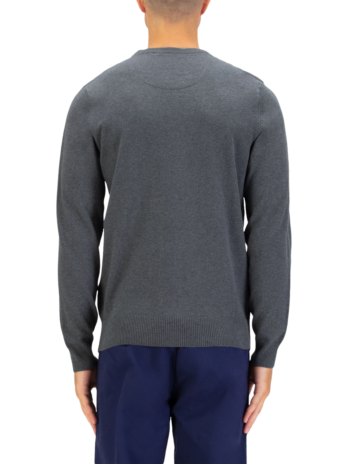 Product image 2 of 6, which shows LUKE 1977 Gerard 3 Knitted Jumper, Charcoal, S