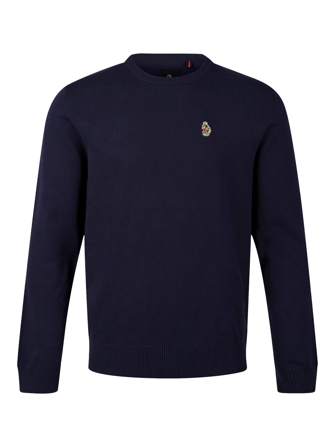 Product image 4 of 6, which shows LUKE 1977 Gerard 3 Knitted Jumper, Dark Navy, S