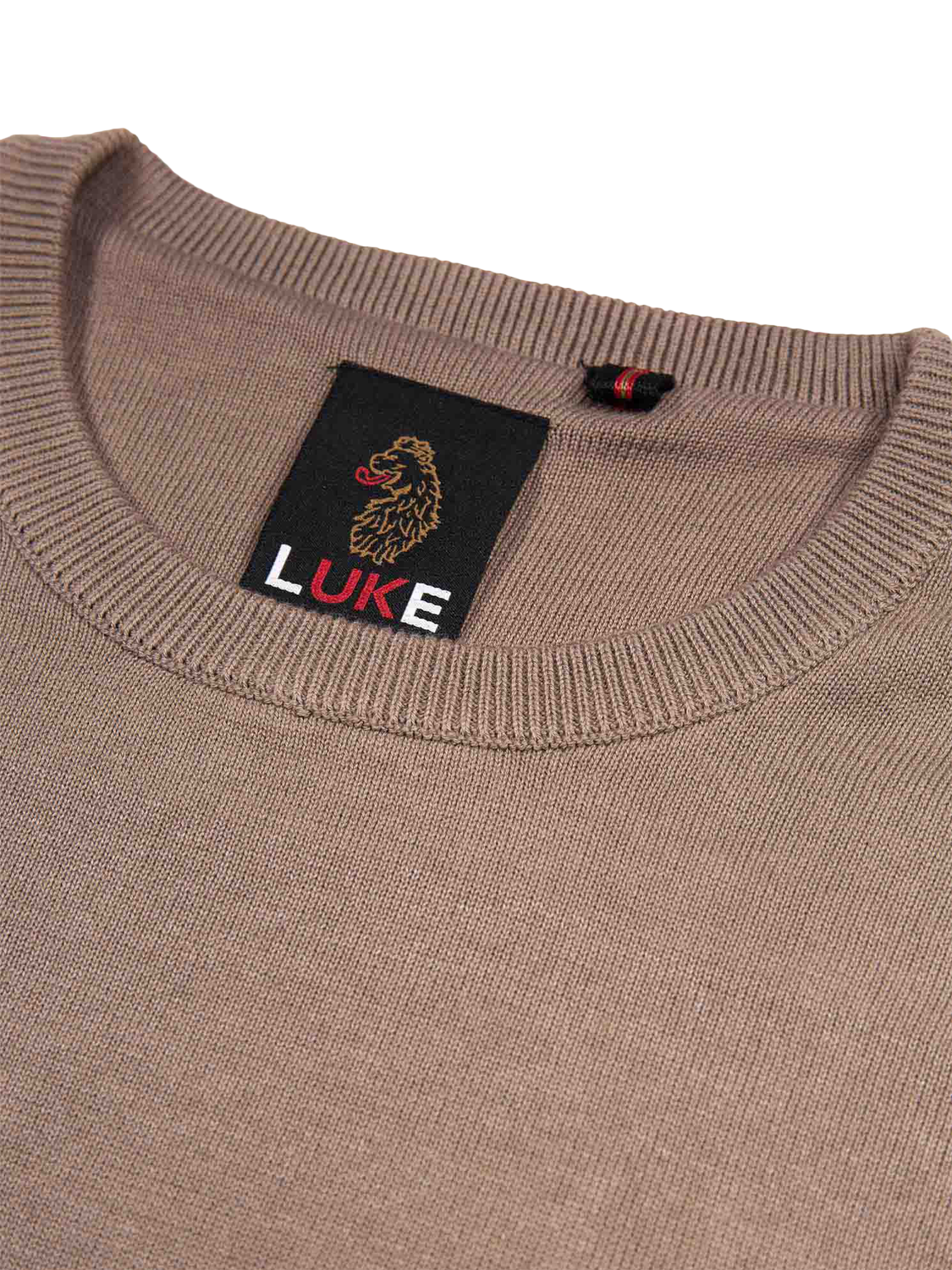 Product image 6 of 6, which shows LUKE 1977 Gerard 3 Knitted Jumper, Hard Nut, S