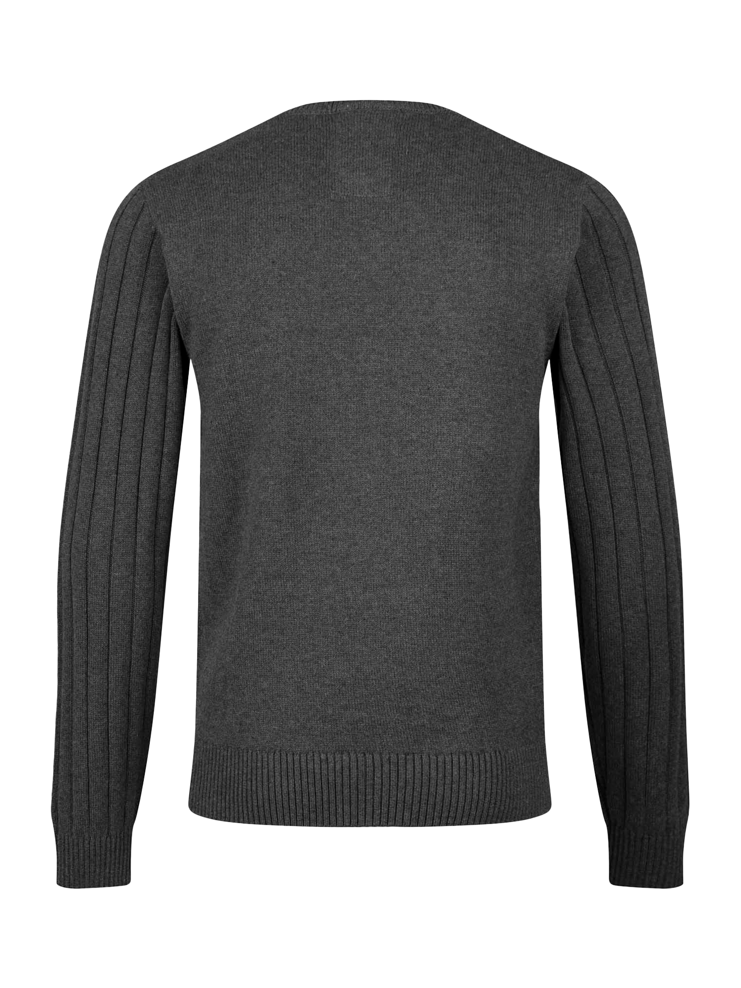 Product image 5 of 6, which shows LUKE 1977 Mitcham Cable Knit Jumper, Charcoal, S
