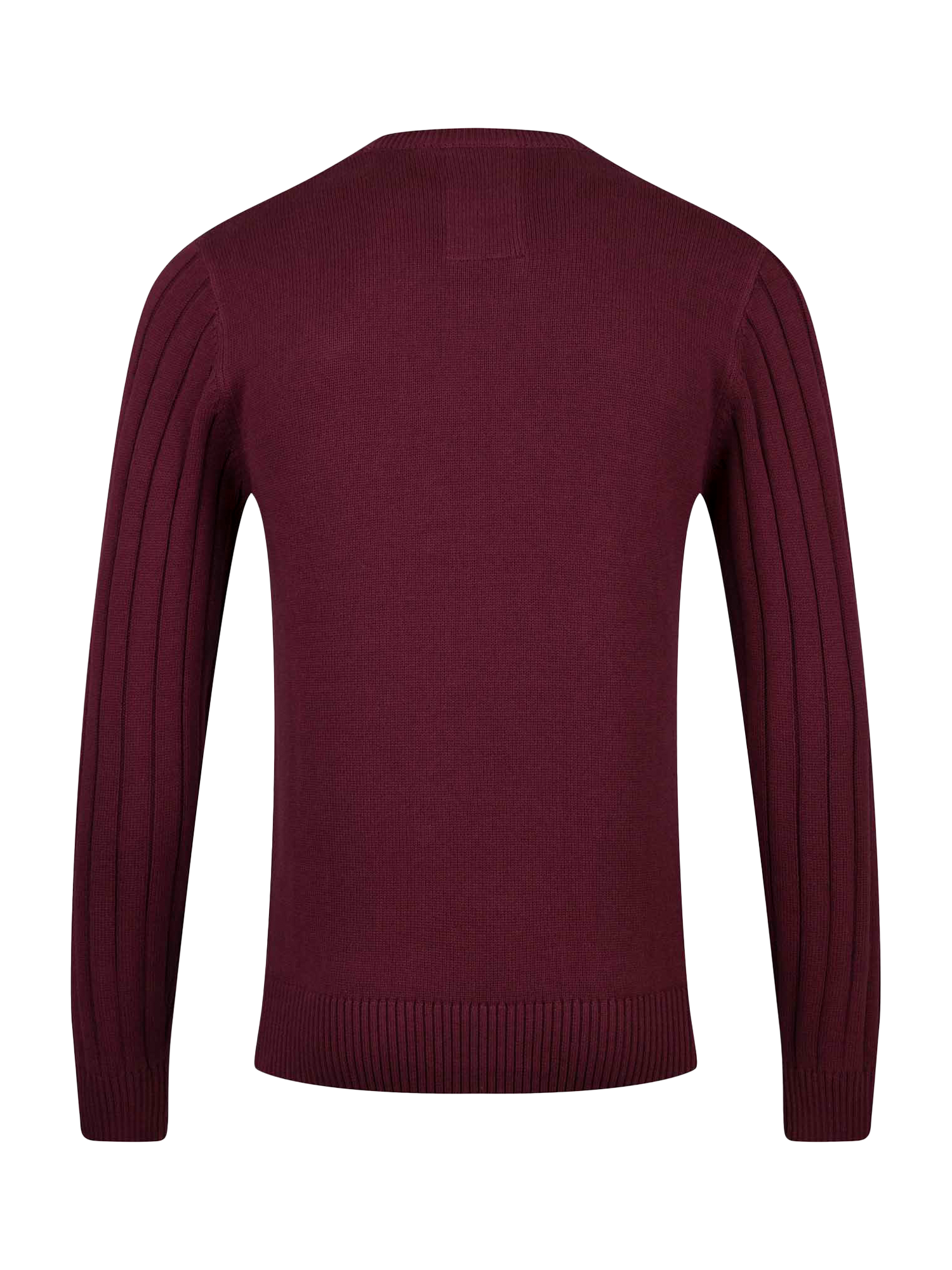 Product image 5 of 5, which shows LUKE 1977 Mitcham Cable Knit Jumper, Mauve Wine, S
