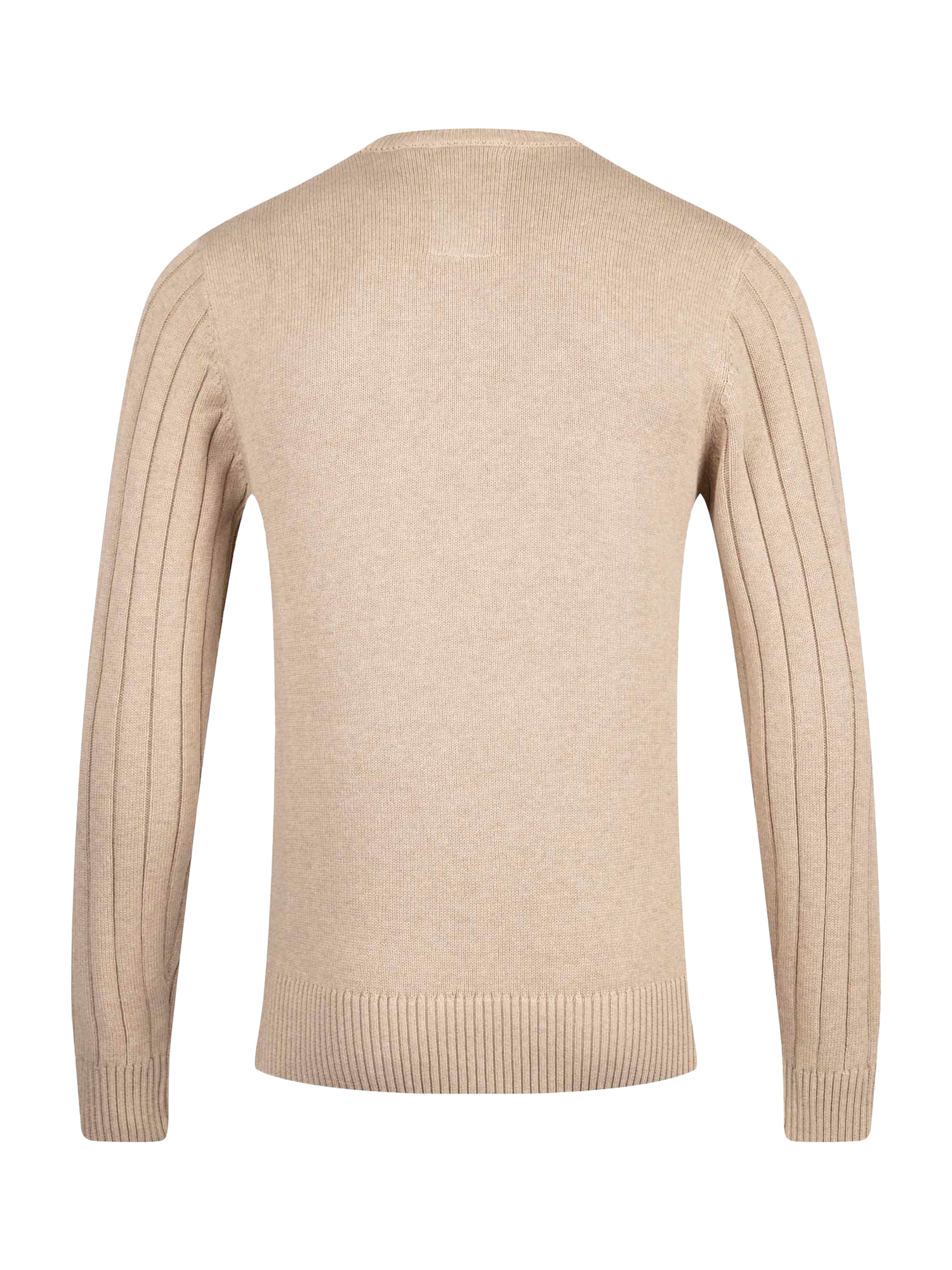 Product image 5 of 6, which shows LUKE 1977 Mitcham Cable Knit Jumper, Stone, S
