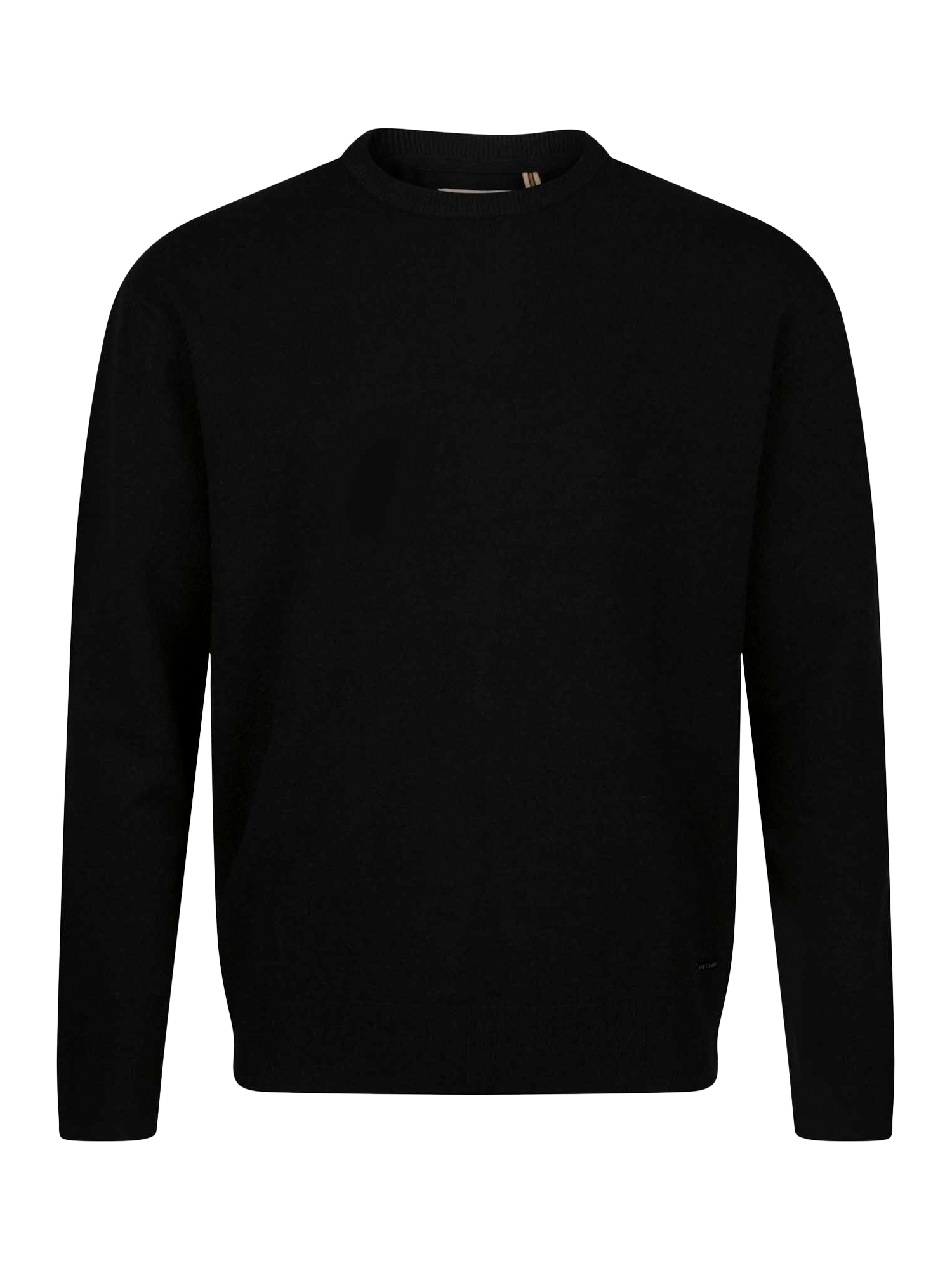 Product image 4 of 6, which shows LUKE 1977 Crew Neck Jumper, Black, S