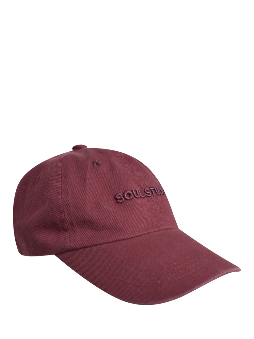 Product image 1 of 6, which shows Smith & Soul Soul Studio Baseball Cap, Bordeaux, One Size