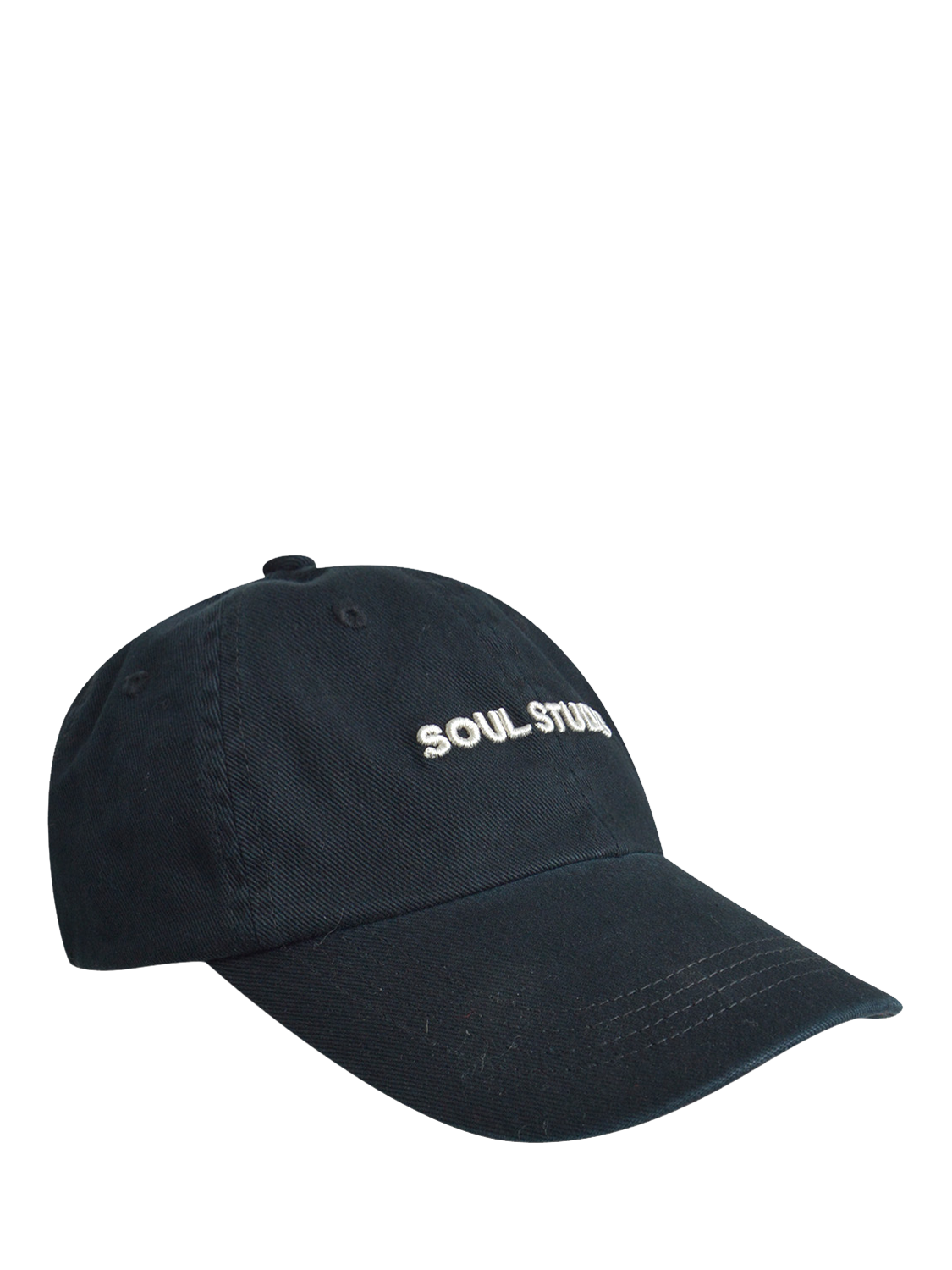 Product image 1 of 5, which shows Smith & Soul Soul Studio Baseball Cap, Black, One Size