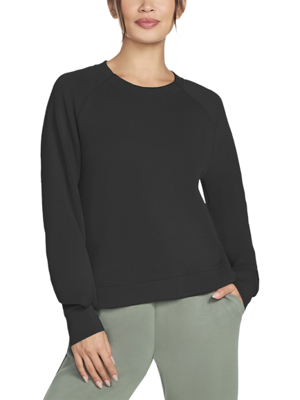 Skechers Skechluxe Elevate Crew, Black, Black