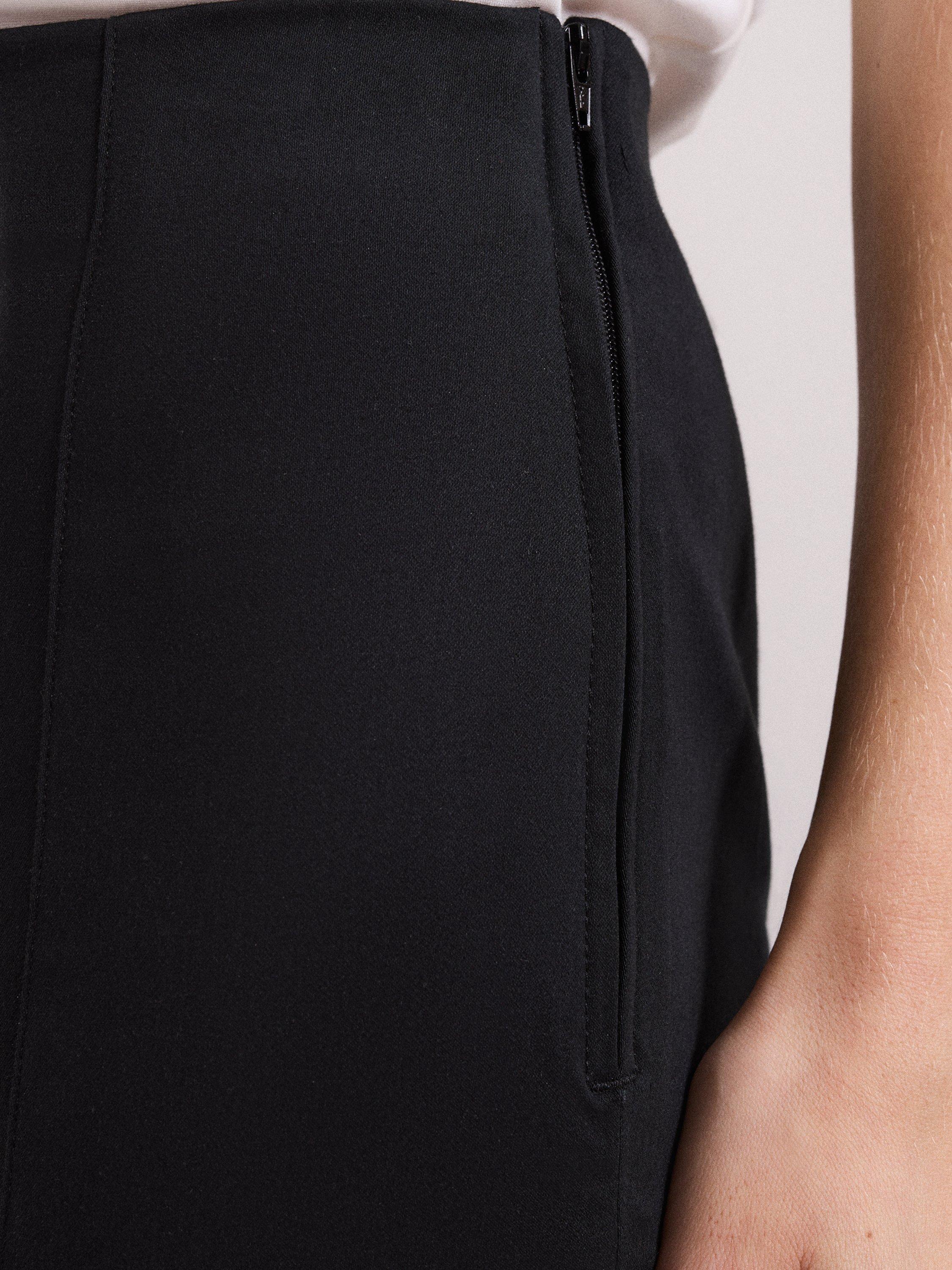 Product image 4 of 7, which shows Phase Eight Amina Skinny Tailored Trousers, Black, 8