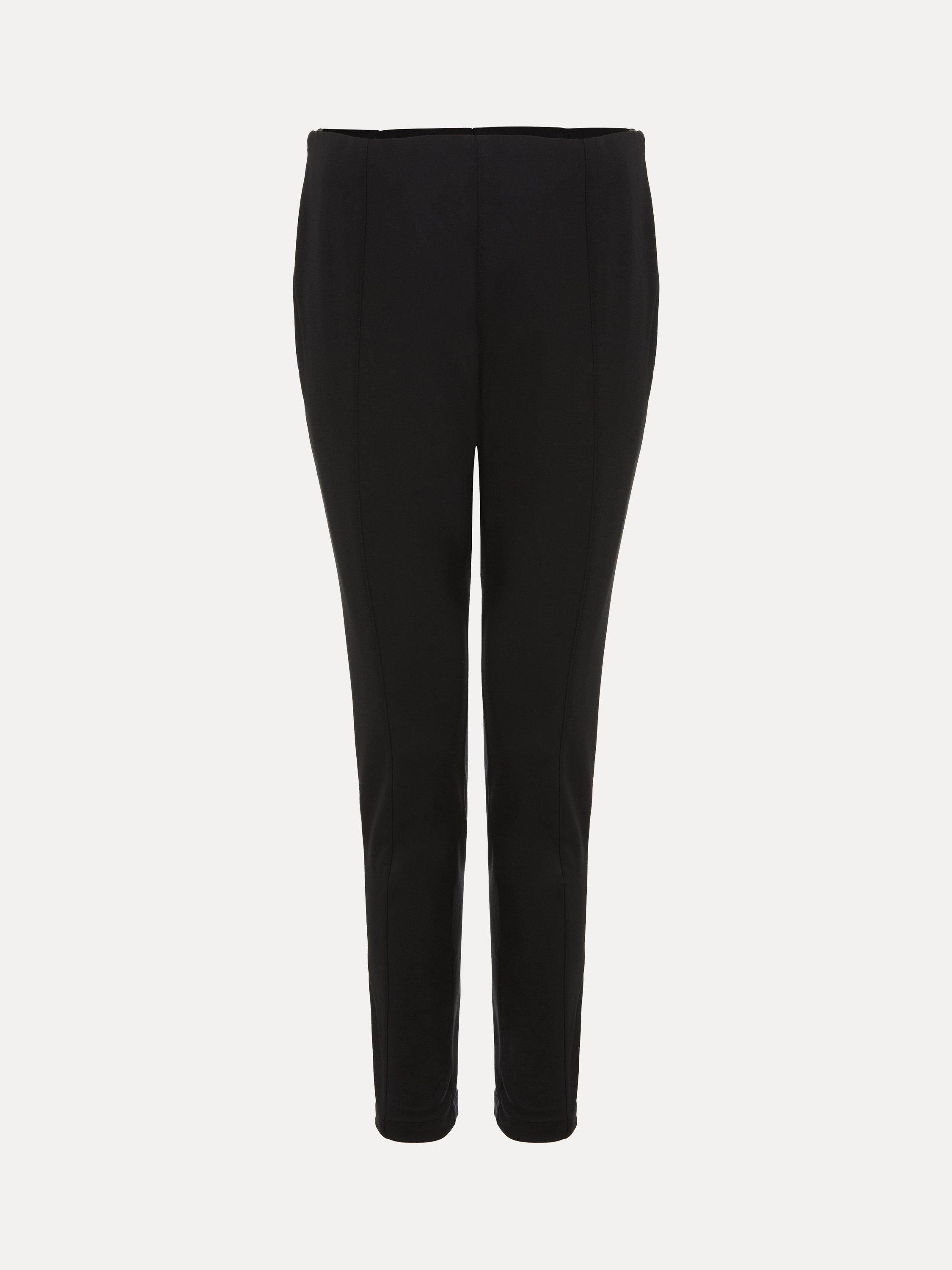 Product image 5 of 7, which shows Phase Eight Amina Skinny Tailored Trousers, Black, 8