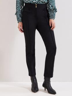 Phase Eight Keri Ponte Trousers, Black, Black