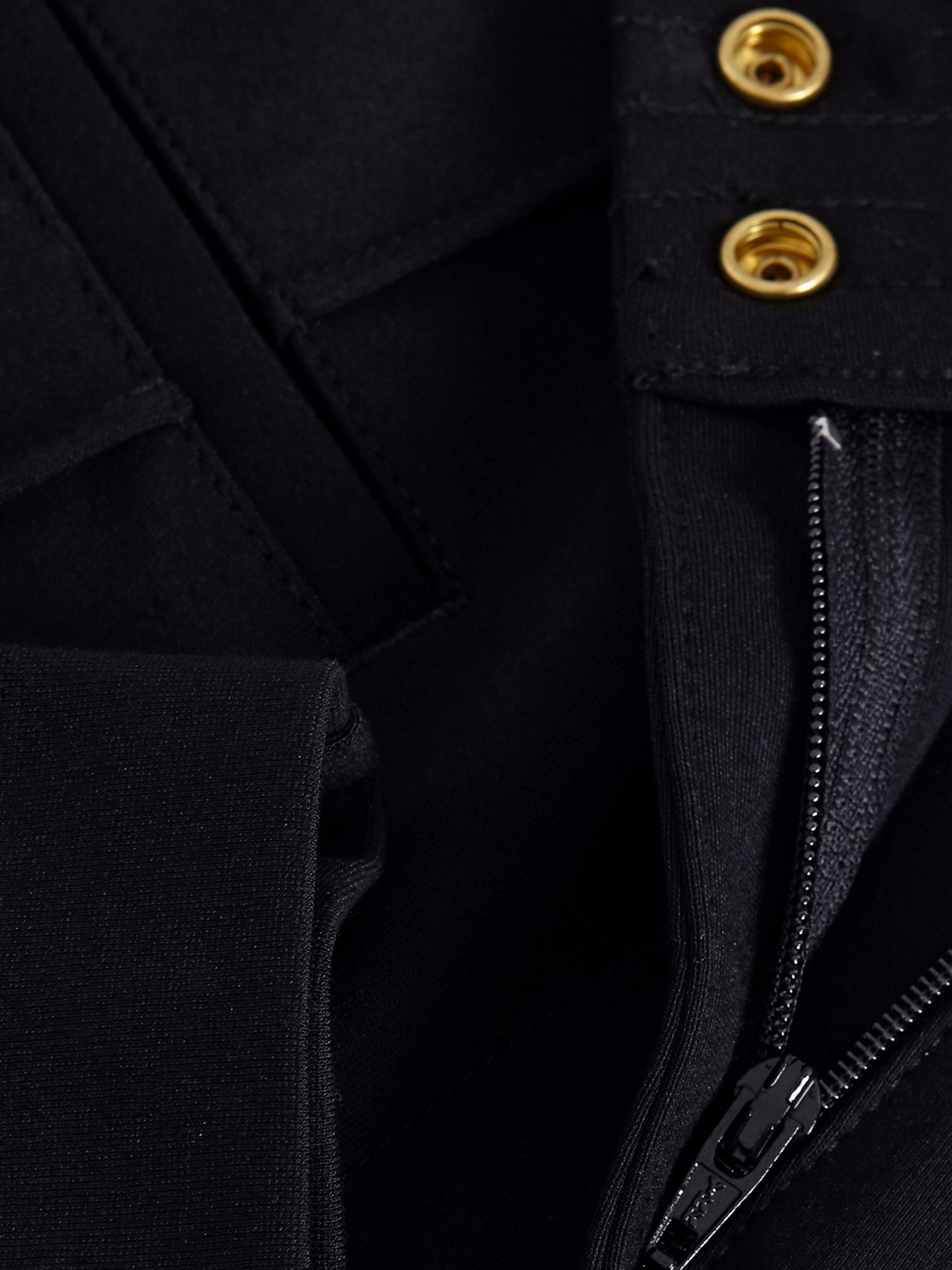 Product image 6 of 8, which shows Phase Eight Keri Ponte Trousers, Black, 8