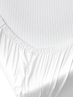 True Grip Fitted Sheet, White - view 2, White