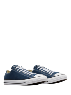Converse Chuck Taylor All Star Low Top Trainers - view 2, Navy