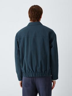 Kin Oversized Patch Pocket Jacket, Dark Sapphire - view 2, Dark Sapphire
