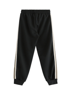 Lindex Kids' Sporty Drawstring Joggers, Offblack - view 2, Offblack