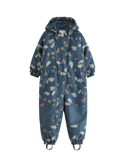 Lindex Baby Padded Waterproof Snowsuit, Dark Blue, Dark Blue