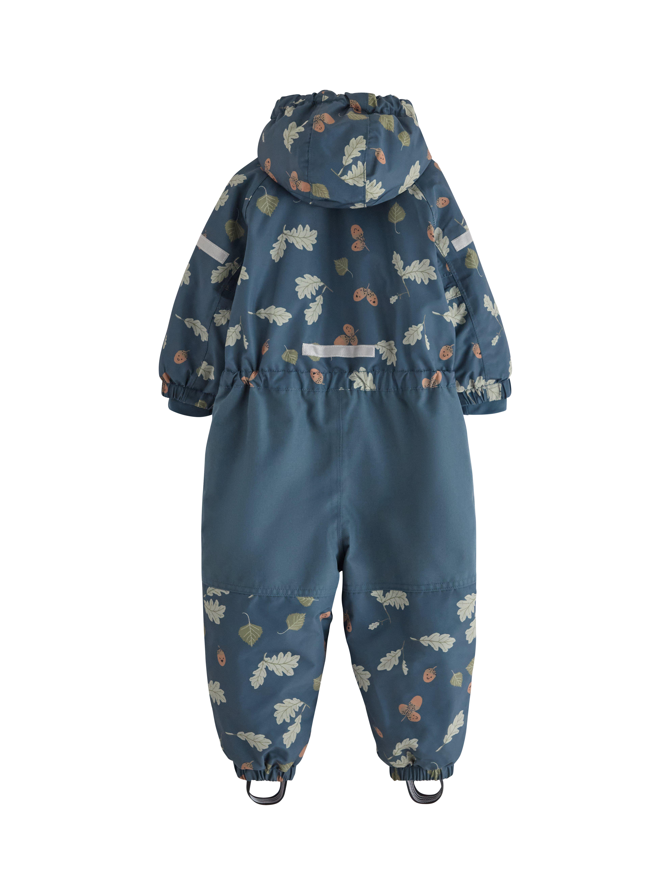 Product image 2 of 3, which shows Lindex Baby Padded Waterproof Snowsuit, Dark Blue, 12-18 months