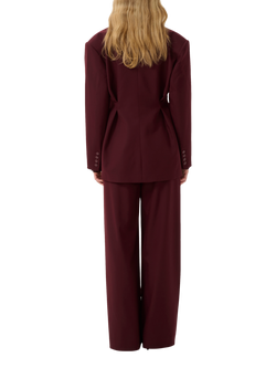 Gestuz Paula Wide Leg Trousers, Aronia - view 2, Aronia