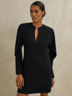 Reiss x Atelier Lula Crepe Mini Dress, Black, Black