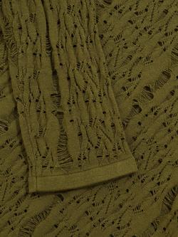 Reiss Atelier Frances Textured Bodysuit - view 2, Green