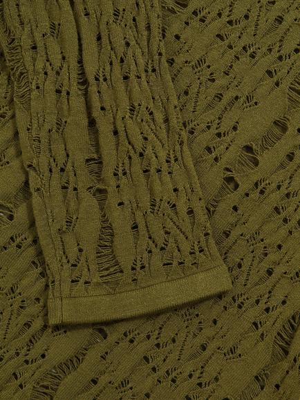 Reiss Atelier Frances Textured Bodysuit - view 2, Green
