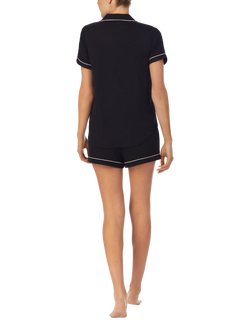 kate spade new york Dream A Little Dream Short Pyjama Set, Black - view 2, Black