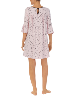 kate spade new york Scattered Dot Nightdress, Scattered Pink Dot - view 2, Scattered Pink Dot