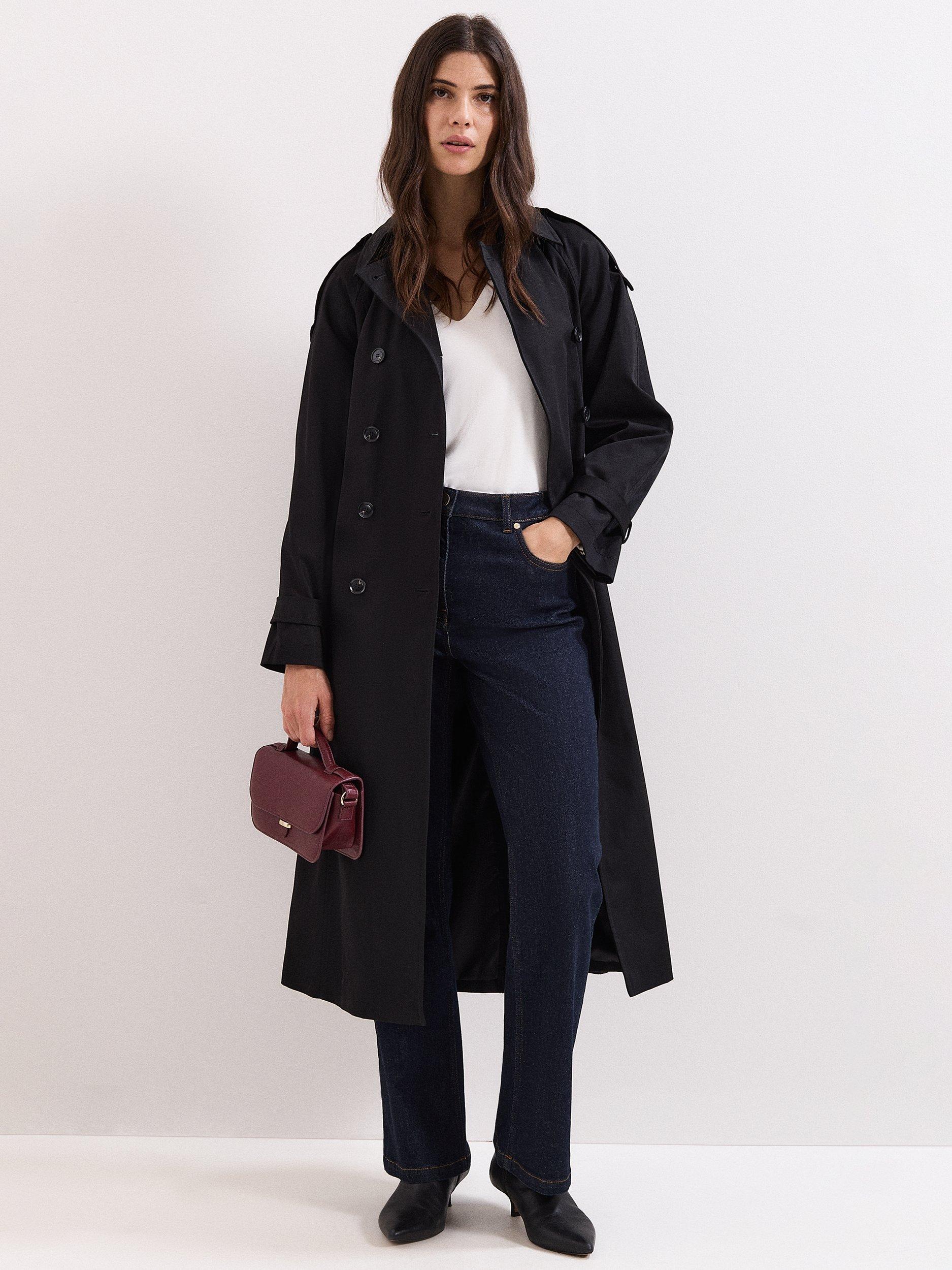 Product image 8 of 8, which shows Phase Eight Palmer Sheer Sleeve Top, Ivory, 8