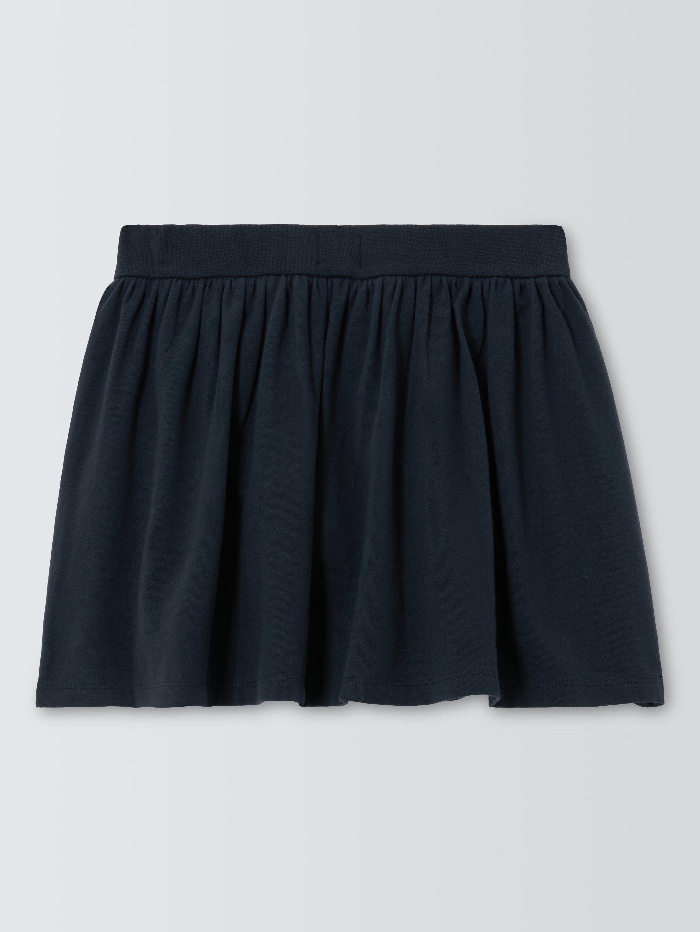 Product image 6 of 7, which shows John Lewis Kids' Jersey Skorts, Blue, 3 years