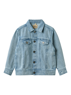 WHEAT Kids' Demin Jacket, Light Blue, Light Blue