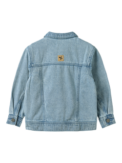 WHEAT Kids' Demin Jacket, Light Blue - view 2, Light Blue