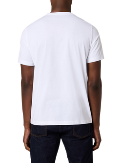 Paul Smith Halo Print Regular Fit Cotton T-Shirt, White - view 2, White