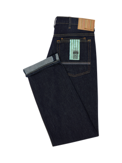 Paul Smith Mid-Rise Slim Fit Denim Jeans, Blue - view 2, Blue