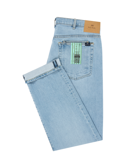 PS Paul Smith Straight Fit Jeans, Blue - view 2, Blue