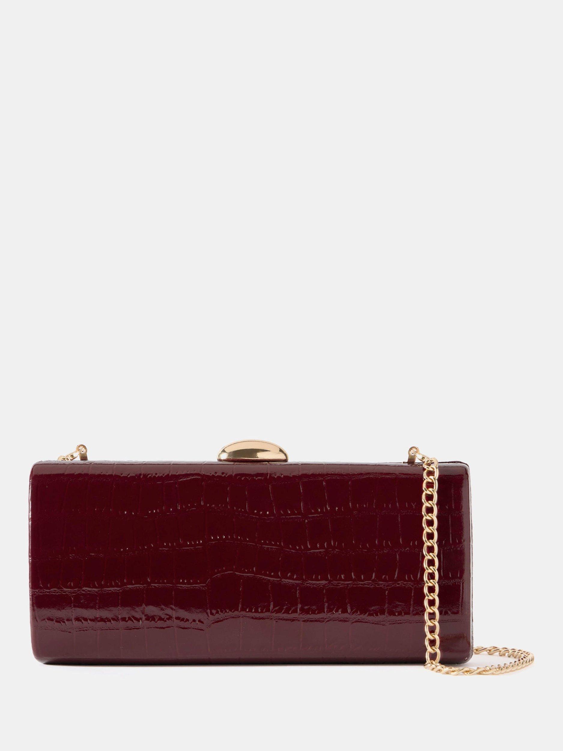 Mint Velvet Structured Clutch Bag