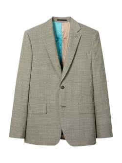 Paul Smith Wool Blend Tailored Fit Suit Jacket, Green, Green