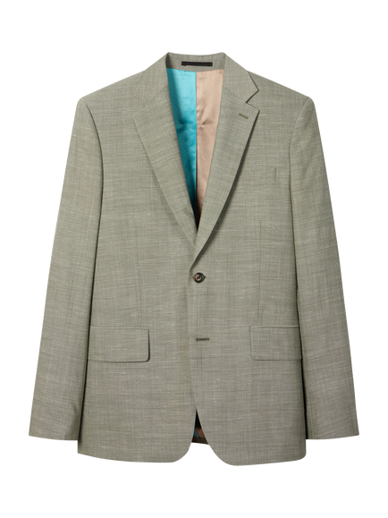 Paul Smith Wool Blend Tailored Fit Suit Jacket, Green, Green