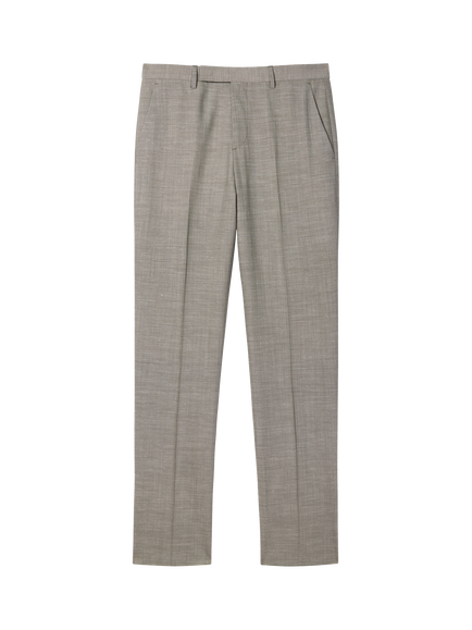 Paul Smith Wool Blend Tailored Fit Suit Trousers, Green, Green