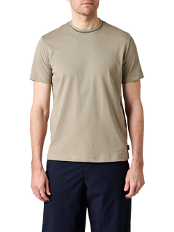PS Paul Smith Cotton Regular Fit Short Sleeve T-Shirt, Brown, Brown