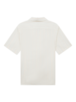 Paul Smith Short Sleeve Casual Fit Striped Cotton Shirt, White/Multi - view 2, White/Multi