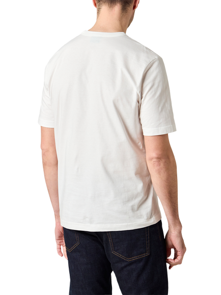 PS Paul Smith Cotton Regular Fit Short Sleeve Bear Graphic T-Shirt, White - view 2, White