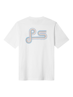 PS Paul Smith Cotton Regular Fit Short Sleeve Plain Logo T-Shirt - view 2, White
