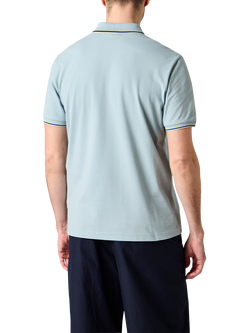 PS Paul Smith Cotton Regular Fit Short Sleeve Polo Shirt - view 2, Blue