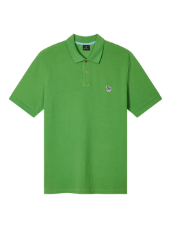 Paul Smith Cotton Regular Fit Polo Shirt, Green