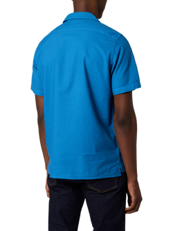 Paul Smith Cotton Casual Fit Short Sleeve Shirt, Blue - view 2, Blue