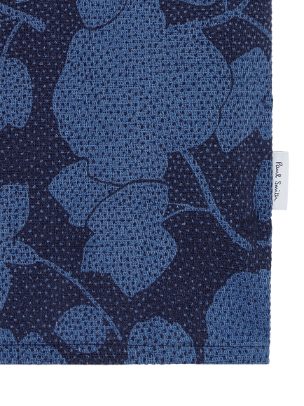 Paul Smith Short Sleeve Floral Shirt, Blue - view 2, Blue