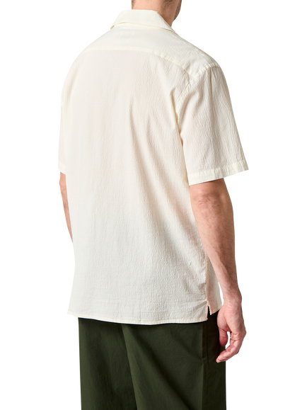 PS Paul Smith Cotton Rich Regular Fit Revere Collar Shirt, White - view 2, White