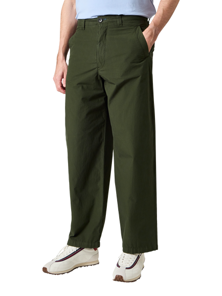 Paul Smith Cotton Workwear Chinos, Green, Green
