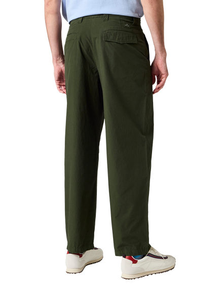 Paul Smith Cotton Workwear Chinos, Green - view 2, Green