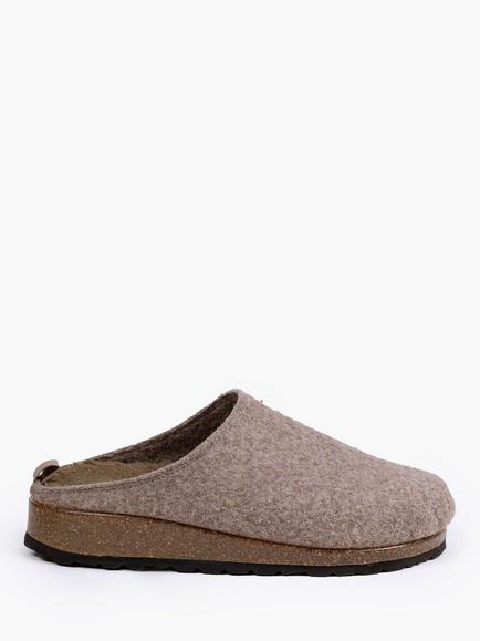 Pretty You London Jamie Mule Slippers, Mink